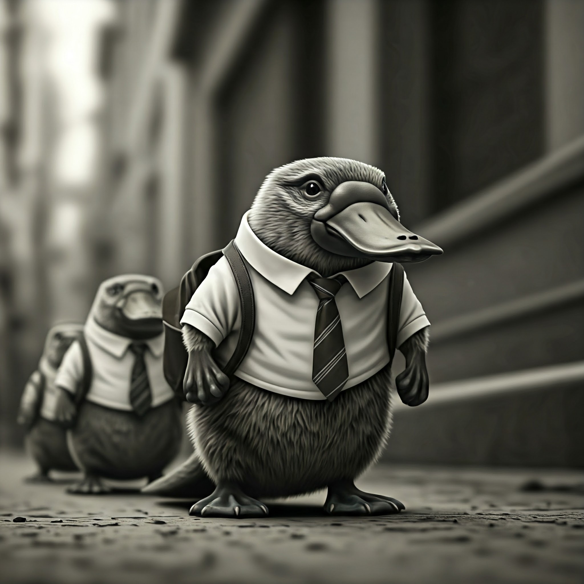 Statypuses Going to School